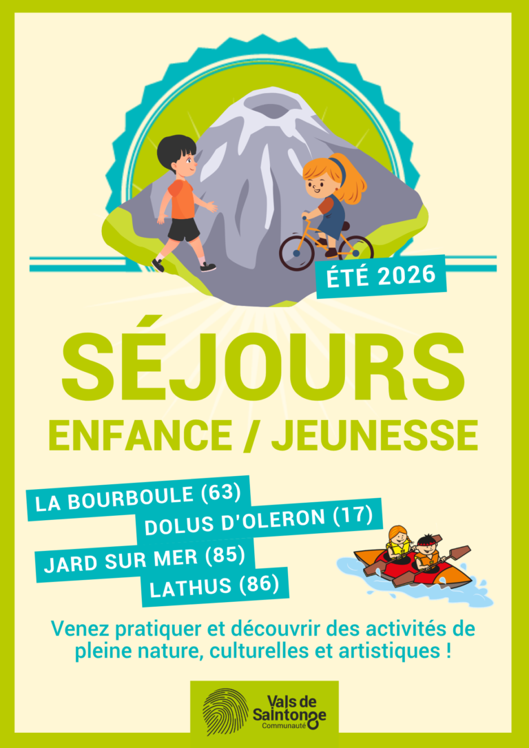 ️ Inscriptions : Séjours enfance/jeunesse cet été Les séjours d&rsquo;été